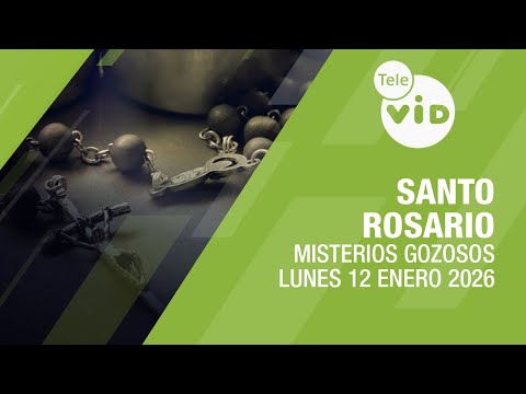 Santo Rosario de hoy 📿 Lunes 12 Enero de 2026, Misterios Gozosos | Tele VID