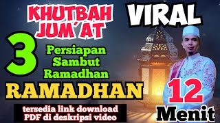 Download lagu Heart-touching Friday sermon Three preparations for welcoming Ramadan mp3