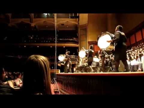 CWJ Drumline - Grand Entrance at Massey Hall