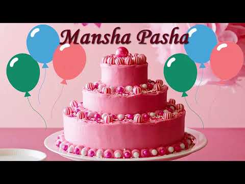 Mansha Pasha Birthday Cake | Happy Birthday Mansha Pasha #birthday #wishes #manshapasha