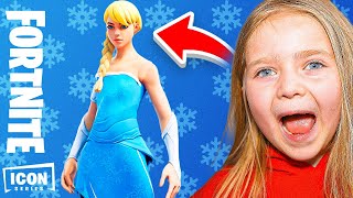 FaZe H1ghSky1 Surprises LITTLE SISTER W/ *OWN* Skin In Fortnite! *wholesome*