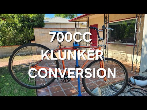 beach cruiser turned into a BMX cruiser (klunker)