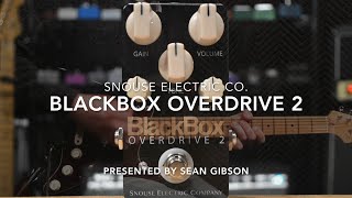 Video thumbnail for Snouse Electric Co. - BlackBox Overdrive 2 (2016) FULL DEMO with Sean Gibson of The Noise Reel by Sean Gibson