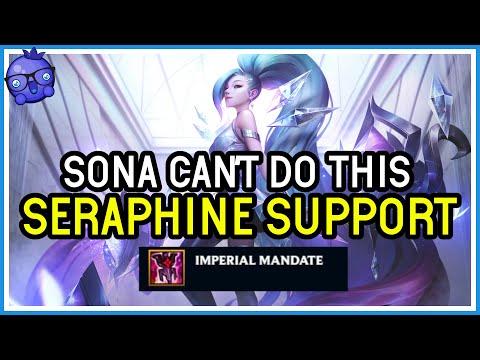 Seraphine Support would be so bad without BANGER ULTS! - League of Legends