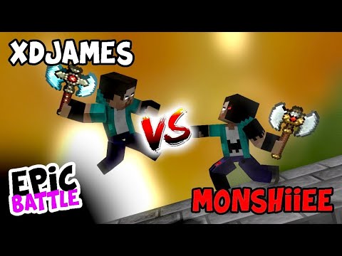 Monshiiee VS XDJames (Minecraft Fight Animation) Song