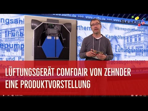 Zehnder ComfoAir ventilation units KWL controlled residential ventilation