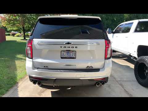 21 Tahoe 6.2L w/ GM Performance exhaust (Borla)