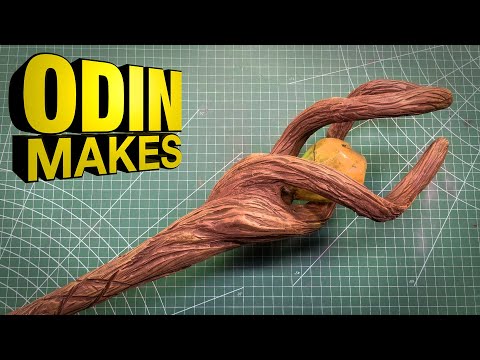 Odin Makes: the wizard staff from the Pixar movie Onward