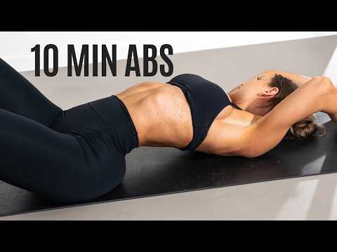 10 MIN LOWER ABS & WAIST WORKOUT