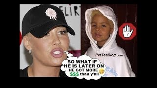 Amber Rose Goes Off for GAY Son comments for liking Taylor Swift 😤