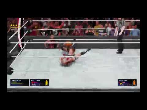 WWE 2k19 Becky Lynch vs. Alexa Bliss RAW