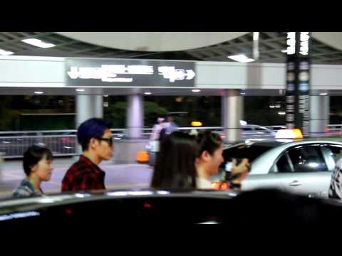 140901 Eunhyuk and Donghae at Gimpo Airport