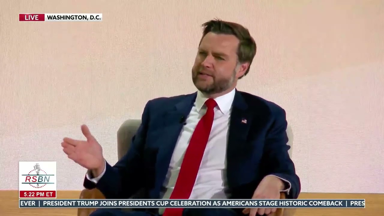 FULL: VP Vance Holds Fireside Chat with Joe Gebbia on the Golden Age of America - 09/29/26