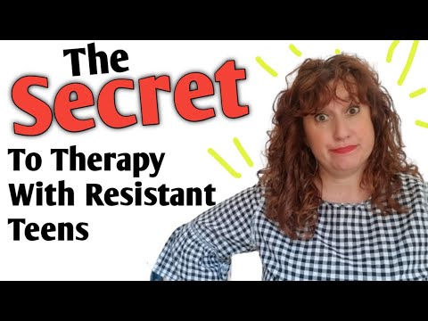 Tips For RESISTANT Reluctant Teen Clients ~  Counseling Teenage Clients ~ Therapy With Teenagers
