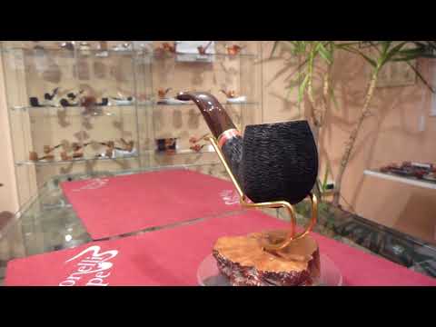 Pipa radica bent fatta a mano - www.paronellipipe.it