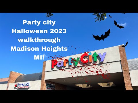 🎃 Party City 2023 Halloween walkthrough Madison Heights MI! 💀