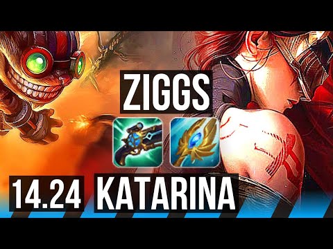 ZIGGS vs KATARINA (MID) | 5k comeback, 6/3/15 | NA Master | 14.24