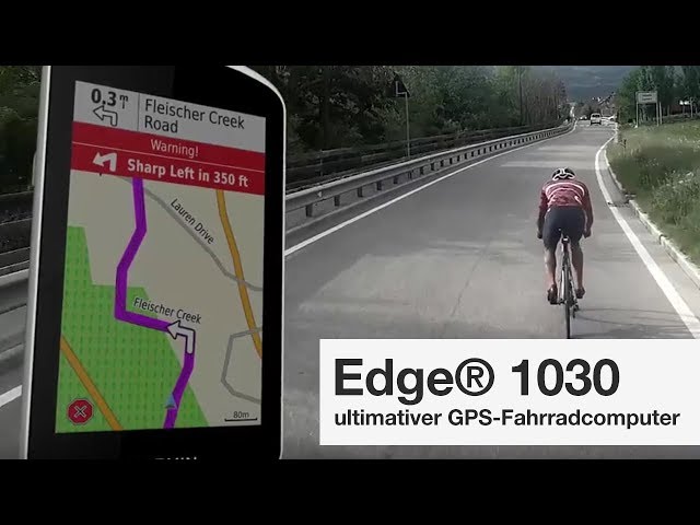 Video teaser for Garmin Edge® 1030 - ultimativer GPS-Fahrradcomputer für Experten