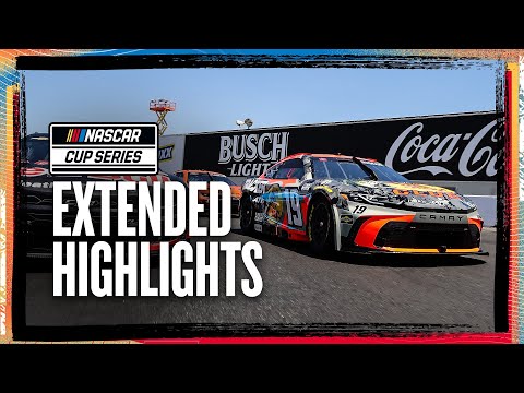 Hard Racing & Heated Moments in Sonoma | 2025 NASCAR Cup Series Extended Highlights