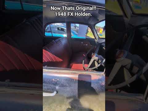 Check Out This Rare 1948 FX Holden at the Car Show!