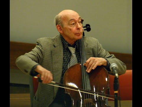 Janos Starker teaching Haydn D Major Concerto