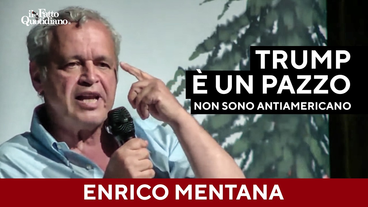 Mentana attacca Trump: “Fa quello che gli pare, non esiste più né etica né diplomazia”