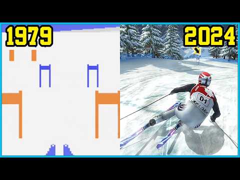 SKIING video games evolution [1979 - 2024] - YouTube