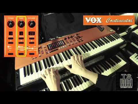 KORG / VOX Continental - sound examples - 4 of 5 - AC PIANO @KorgOfficial