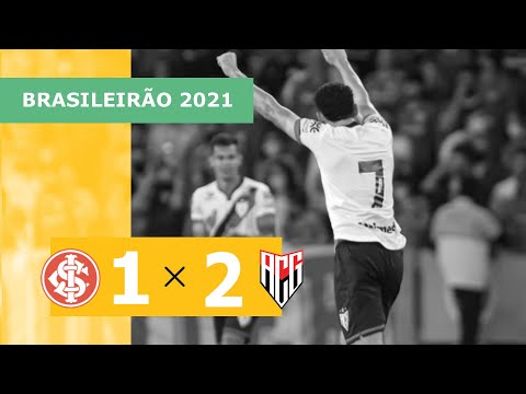 Internacional 1 x 2 Atlético-GO - Gols - 06/12 - Brasileirão 2021