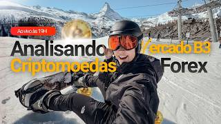 🔴 ANÁLISES DE B3, CRIPTOMOEDAS E FOREX | AO VIVO DIRETAMENTE DA SUIÇA