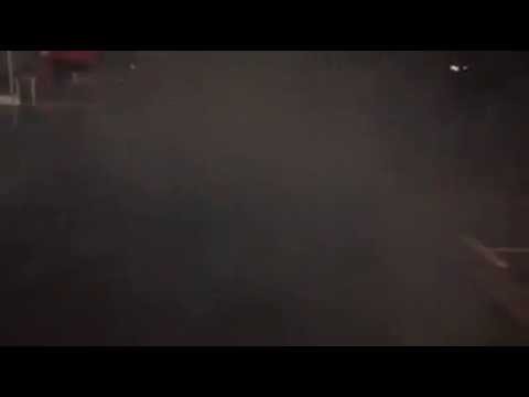 Drift´s auf dem Parkplatz von Media Markt in Lengfeld