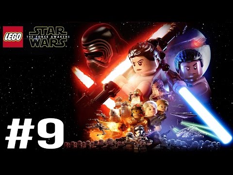 LEGO Star Wars The Force Awakens Walkthrough Part 9 Gameplay Lets play Playthrough