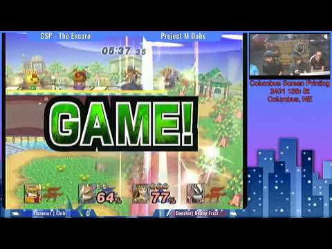 CSP The Encore! - Plasmius/Chibi vs Doodler/Bobby Frizz - Loser's Finals - Project M Doubles