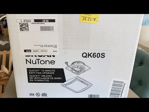 Bathroom Fan Upgrade Kit Installation