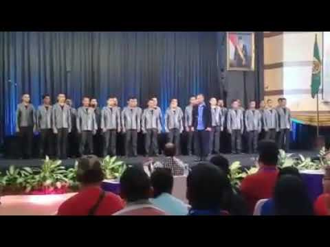 Pesparani Katolik Nasional I di Kota Ambon. Kontingen Pulau Morotai Prov.Malut