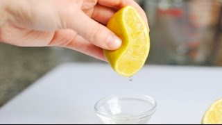 Смотреть онлайн Как эффективно выжать сок лимона вручную