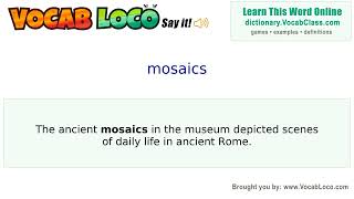 Video thumbnail for mosaics