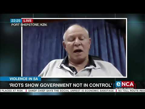 Military intelligence analyst speaks on violence in SA