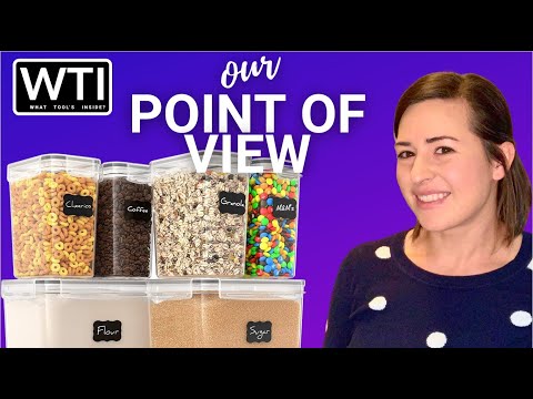 Simple Gourmet Flour & Sugar Containers - WTI product video review
