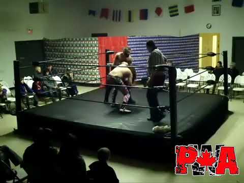 PWA Wrestling: Tony Baroni vs  Nolan James - Dec  3rd, 2016