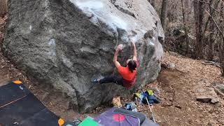 Video thumbnail of Blocco Gino extended, 8a. San Cassiano