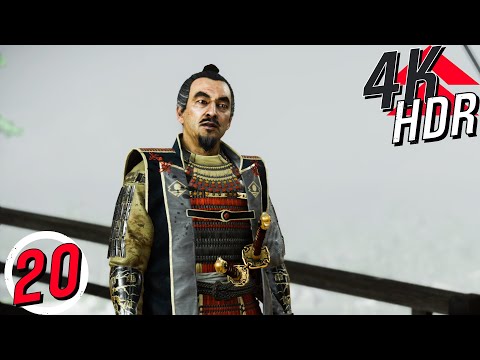 [4K HDR] Ghost of Tsushima (100%, Platinum, Hard)  Walkthrough part 20 - A New Horizon