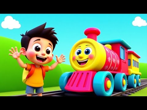 गाड़ी आयी छुक छुक - Full rhyme in Hindi | Gadi Aayi Gadi Aayi Chuk Chuk Rhyme | Kids rhyme in hindi