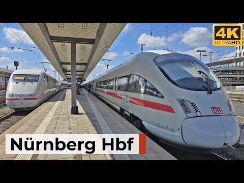 Nürnberg Hbf 19.04.2025 - ICE, S-Bahn, agilis, Hybridlok & Regionalverkehr in Franken
