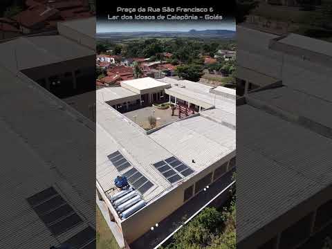 CAIAPÔNIA GOIÁS, PROJETO VISÃO AÉREA - LAR DOS IDOSOS.