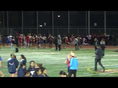 Boys 4x200m Heat 1 at Griffin Relays 3-3-17 Los Alamitos Boys