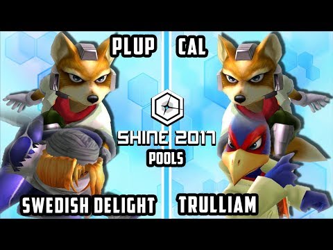 Shine 2017 SSBM - PG | Plup & RNG | Swedish Delight Vs Cal & Trulliam - Melee Doubles Pools