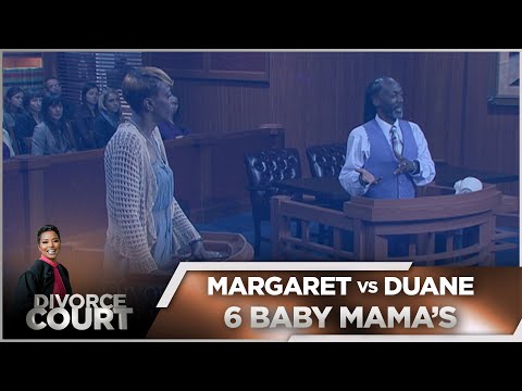 Divorce Court - Margaret vs. Duane: 6 Baby Mama's - Season 14 Episode 115