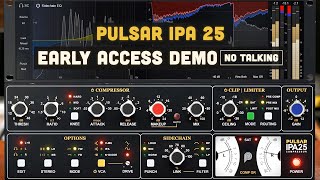 Video thumbnail for IPA 25 Compressor Demo – Analog Punch Meets Modern Control! First Look - Playthrough (no talking) by Colorful Tones Studio