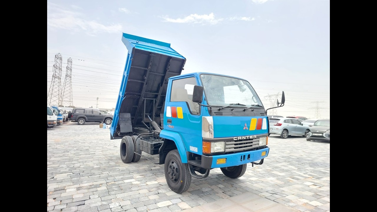Mitsubishi Canter Van 1987 MITSUBISHI CANTER DUMPER RHD DIESEL MANUAL 4x4(PM510095) video